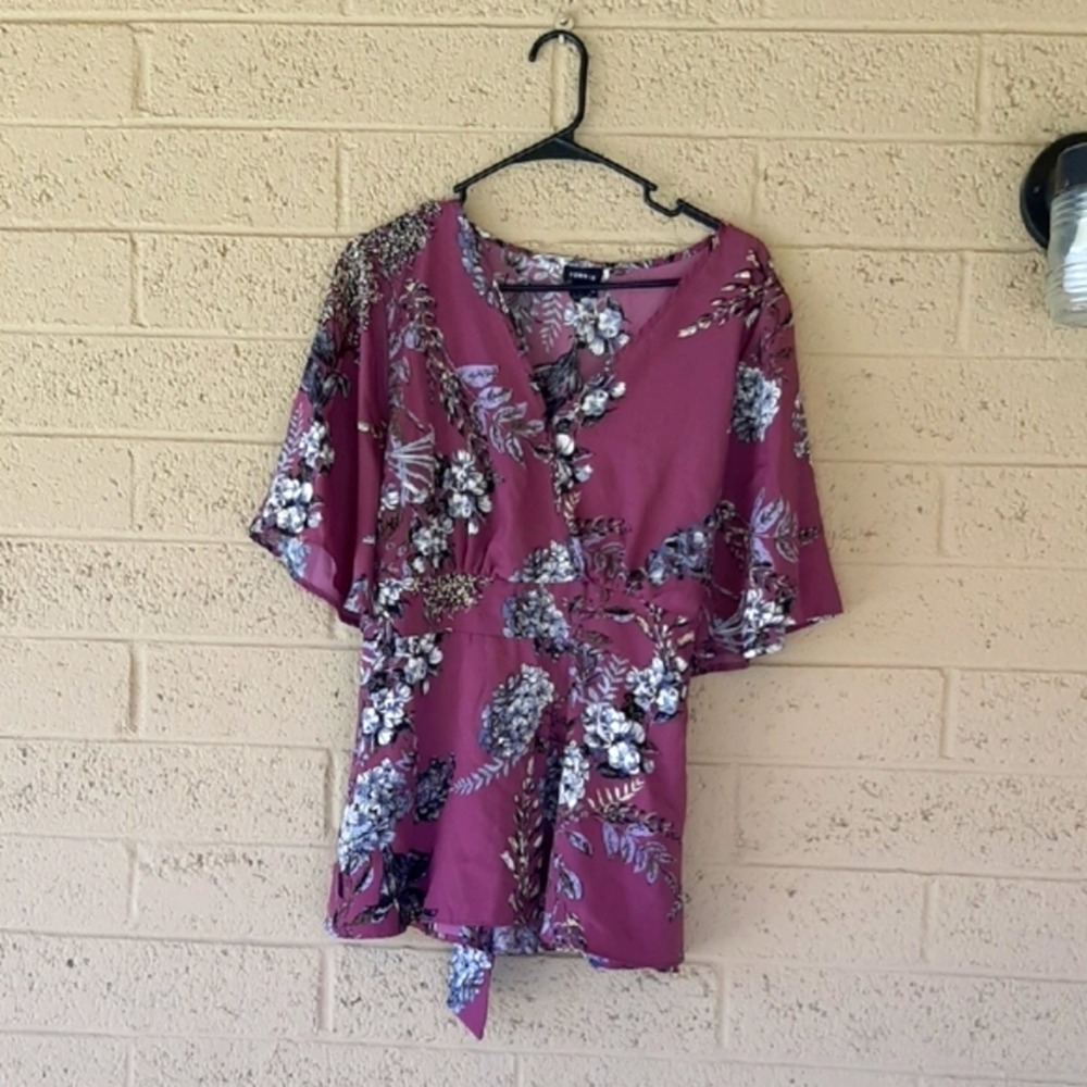 Torrid Blouse size 0 - Picture 3 of 10